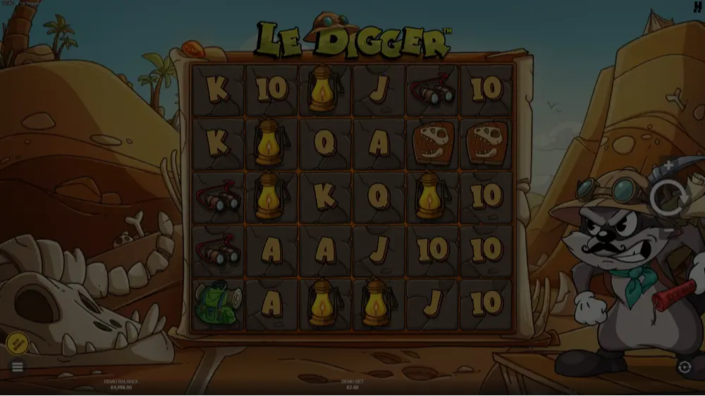Le Digger demo play