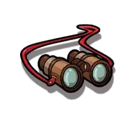 Hat and Binoculars symbol Le Digger